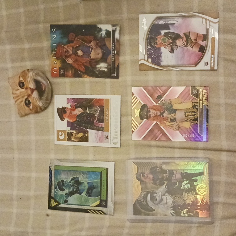 WWE trading cards Gigi Dolin from NXT